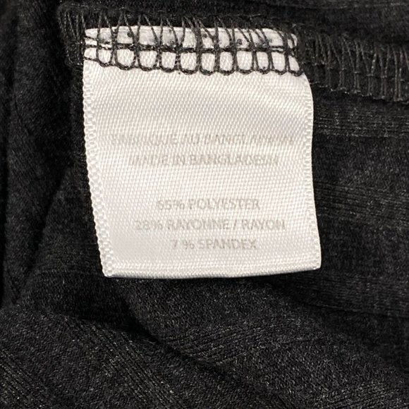 Lily Morgan Tank Top Womens Large Stretch Pullover Gray Sleeveless - Picture 8 of 9